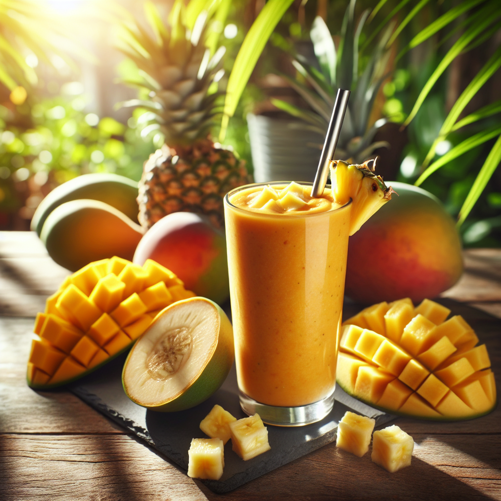 mango banana smoothie